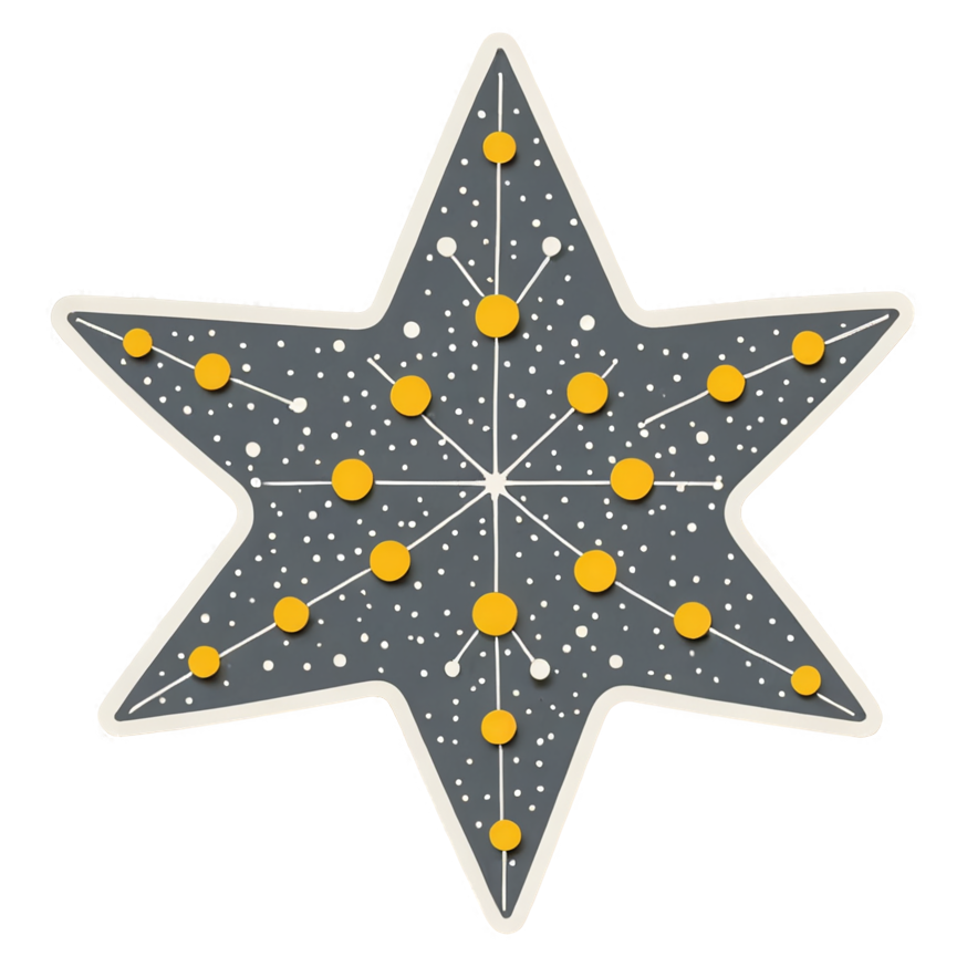 Constellation (retro) — celestial stickers