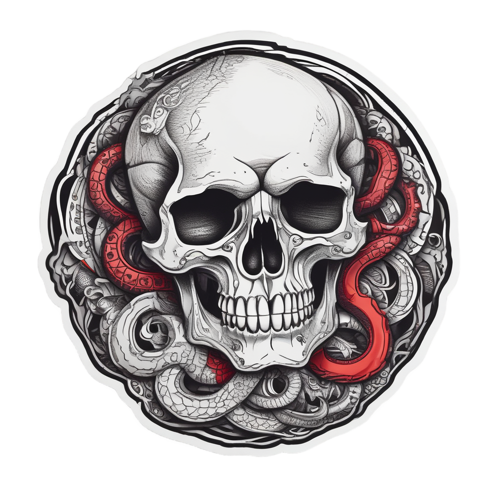 Celestial Fang Coil — moon stickers