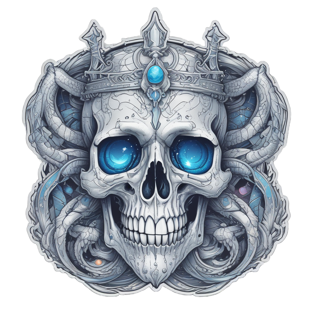 Celestial Guardian Sticker — moon stickers