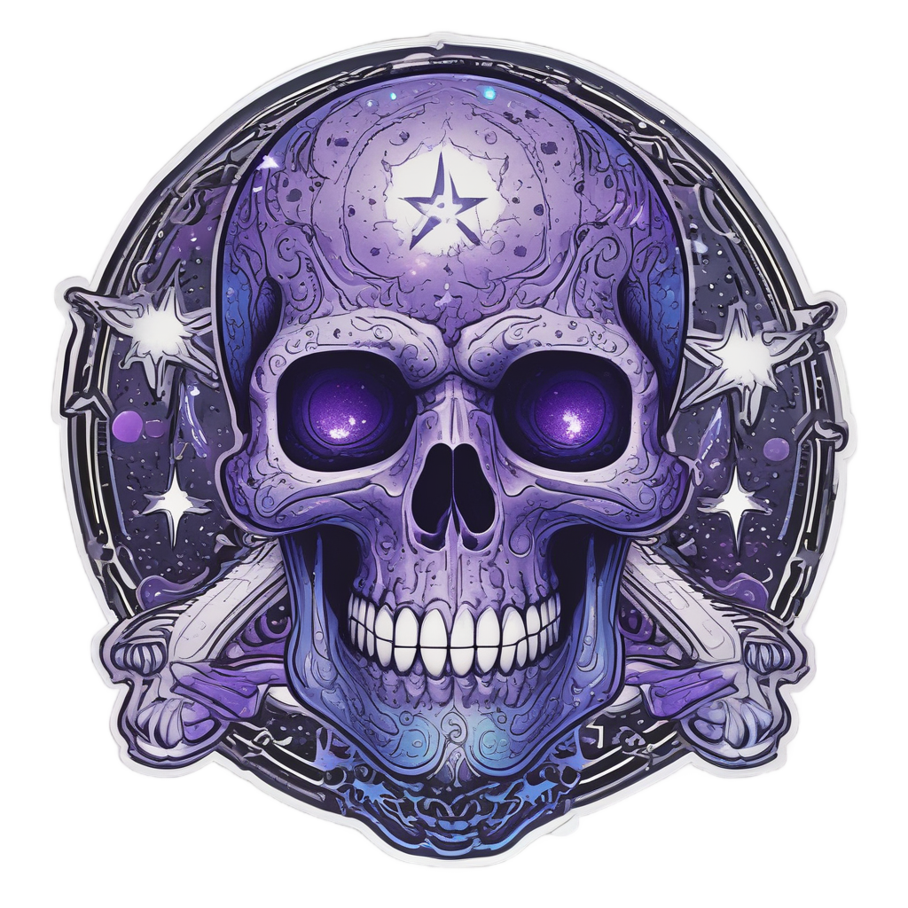 Celestial Poison Orb — moon stickers