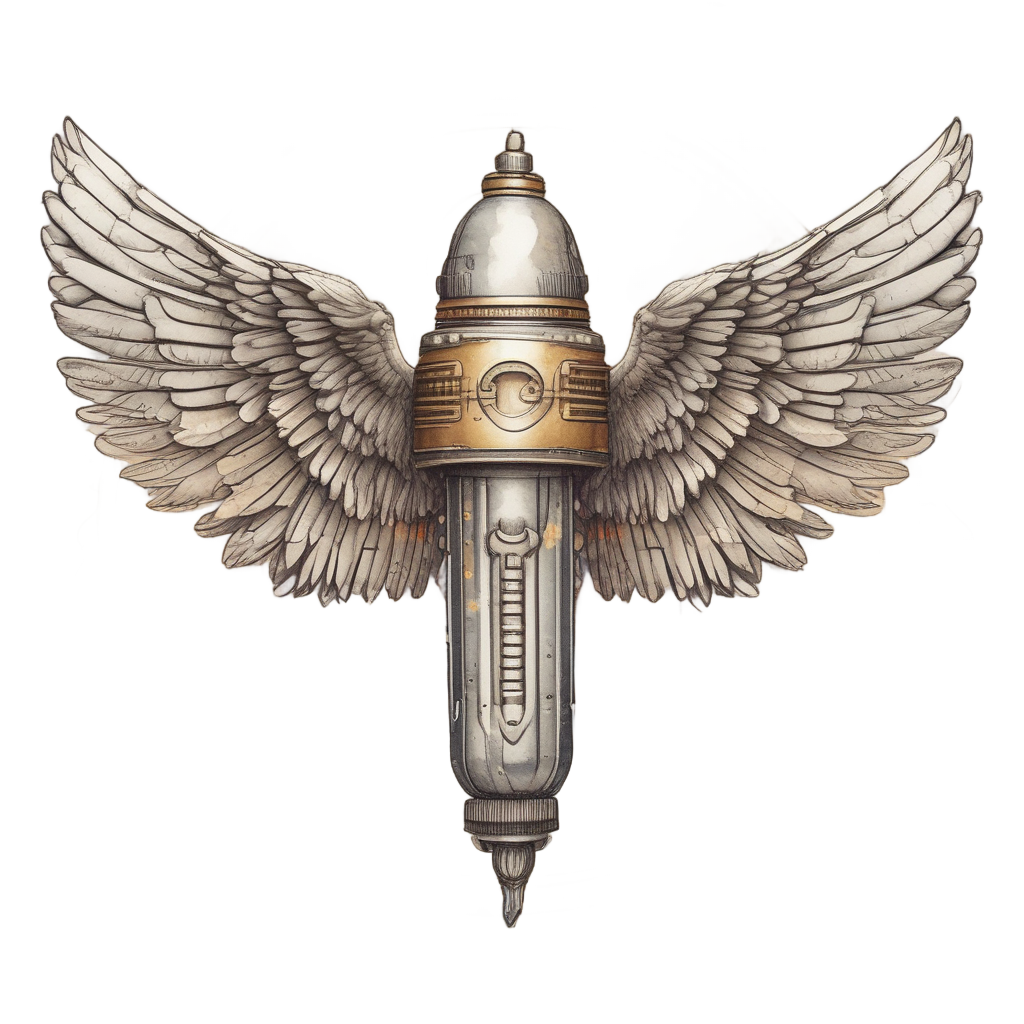 Celestial Spark Plug — garage stickers