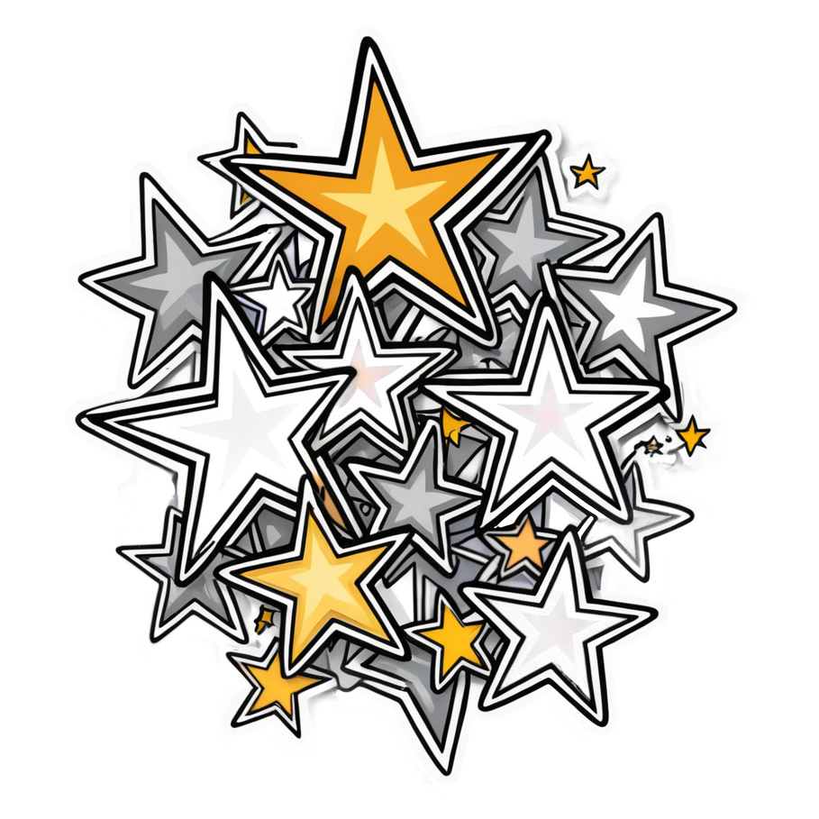 Star Cluster (tattoo) — celestial stickers