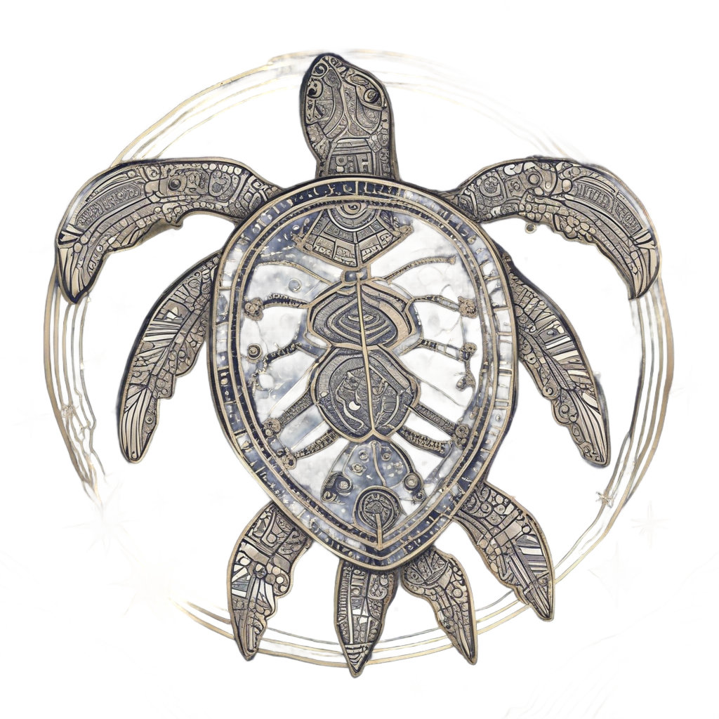 Celestial Turtle Constellation — galaxy stickers