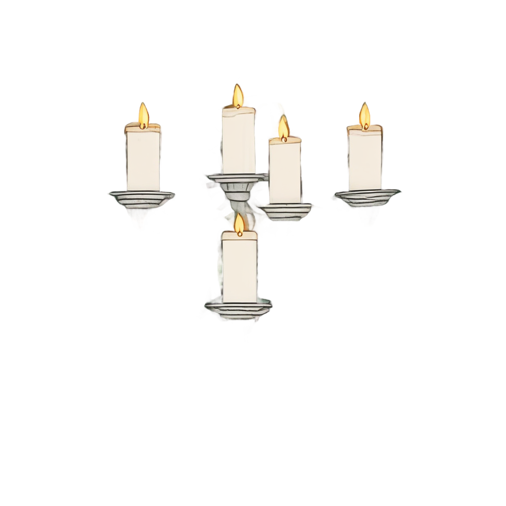 Celtic Candelabra with Knots — victorian gothic stickers