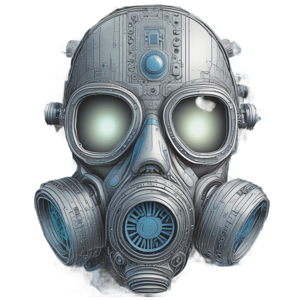Circuit Mask Overload — danger symbol stickers