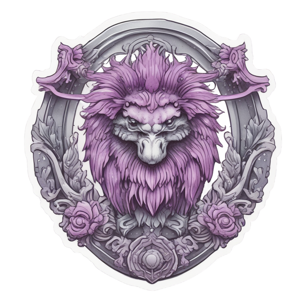 Clamp and Chisel Crest — garage stickers