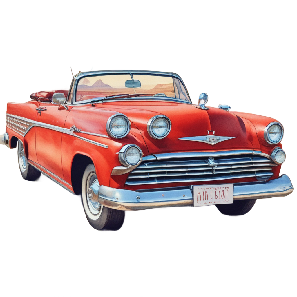 Classic Convertible Cruising — open road stickers