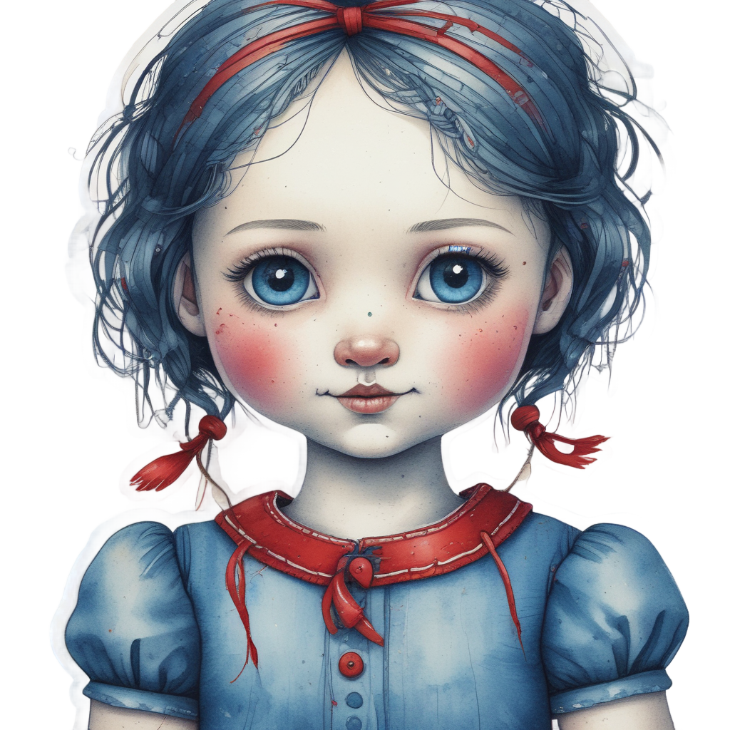 Cloth Face Stitched Smile — horror stickers