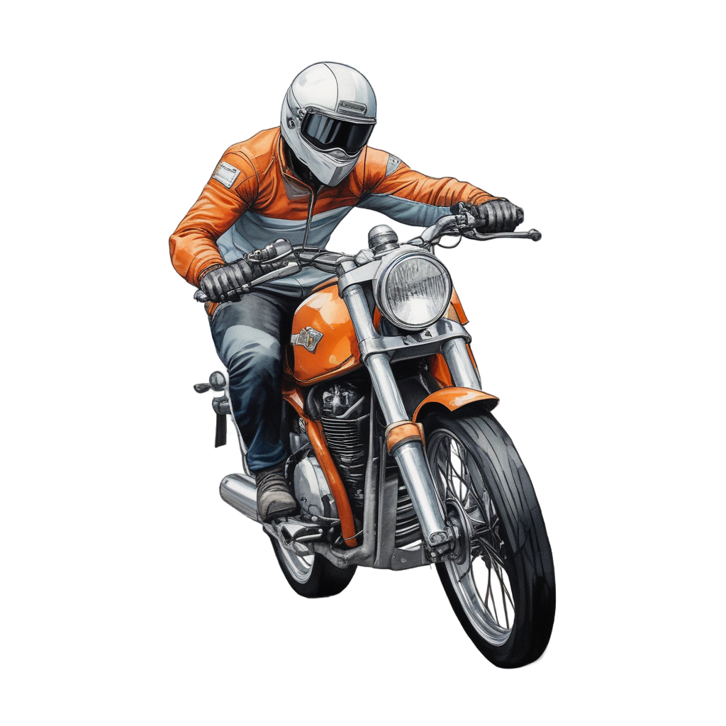 Cloud Speed Rider — motorcycles stickers