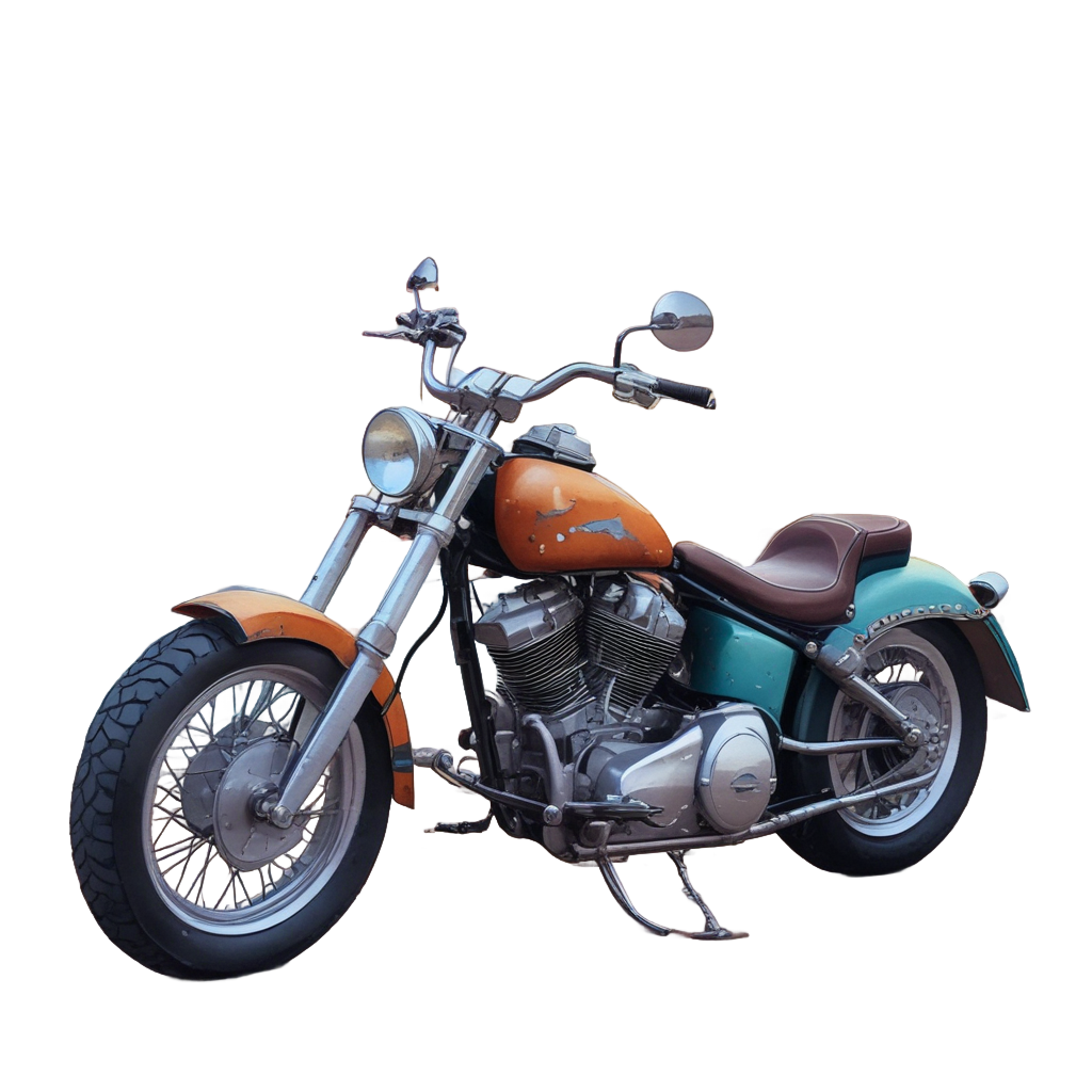 Coastal Cruiser Sunset — motorcycles stickers