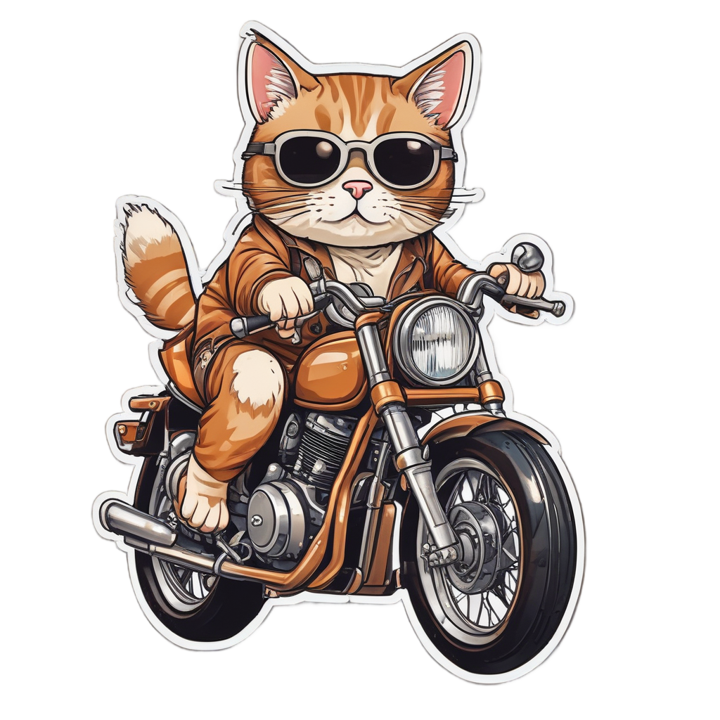 Coffee Fueled Racer — motorcycles stickers