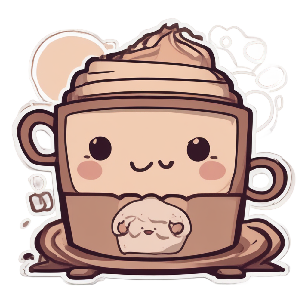 Coffee Lover Cruiser — motorcycles stickers