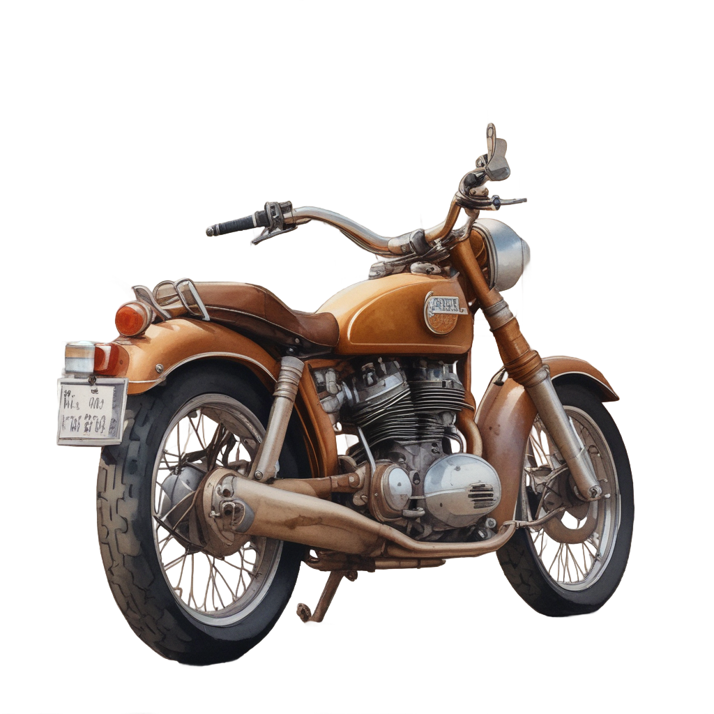 Coffee Stop Chat — motorcycles stickers