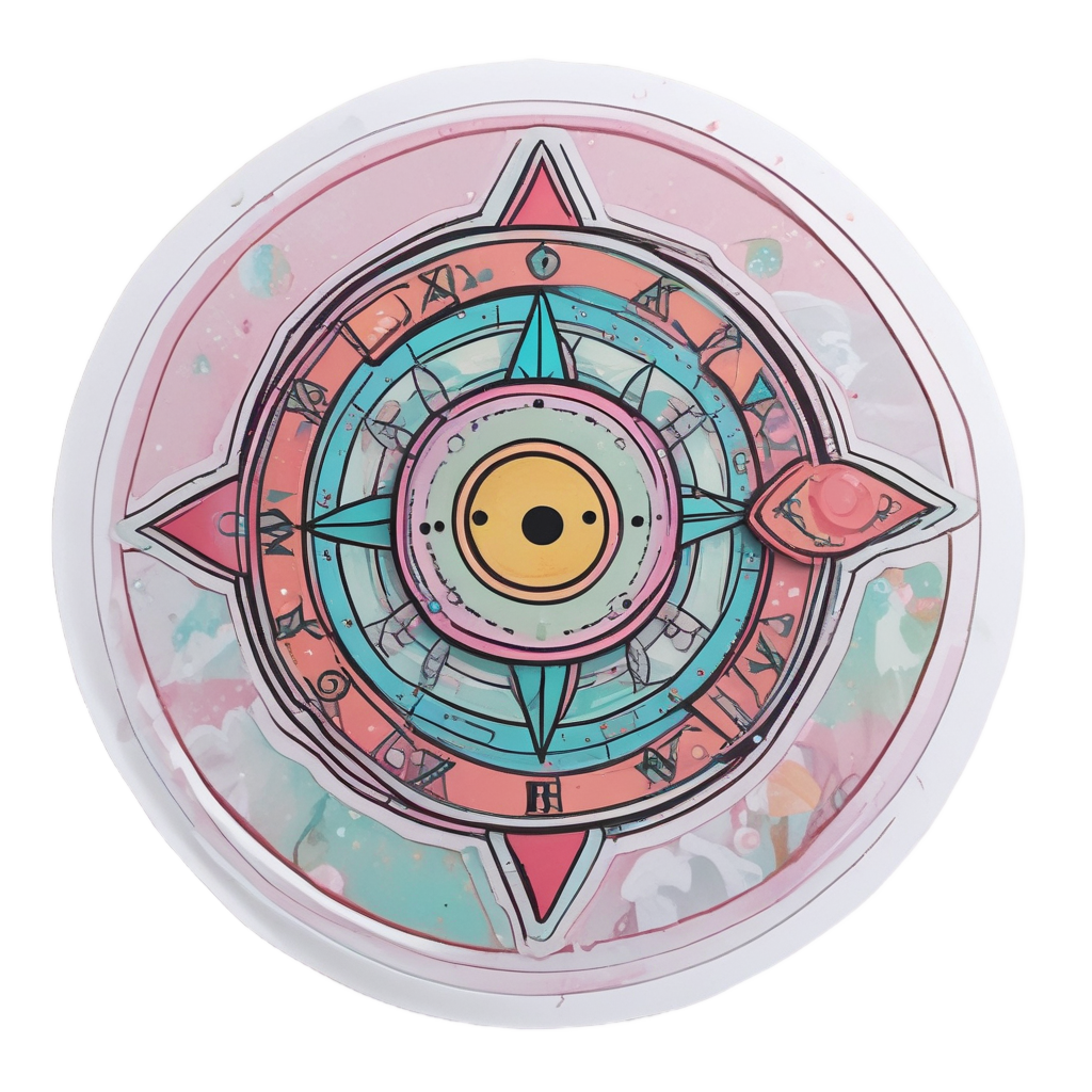 Compass Map Explorer — open road stickers
