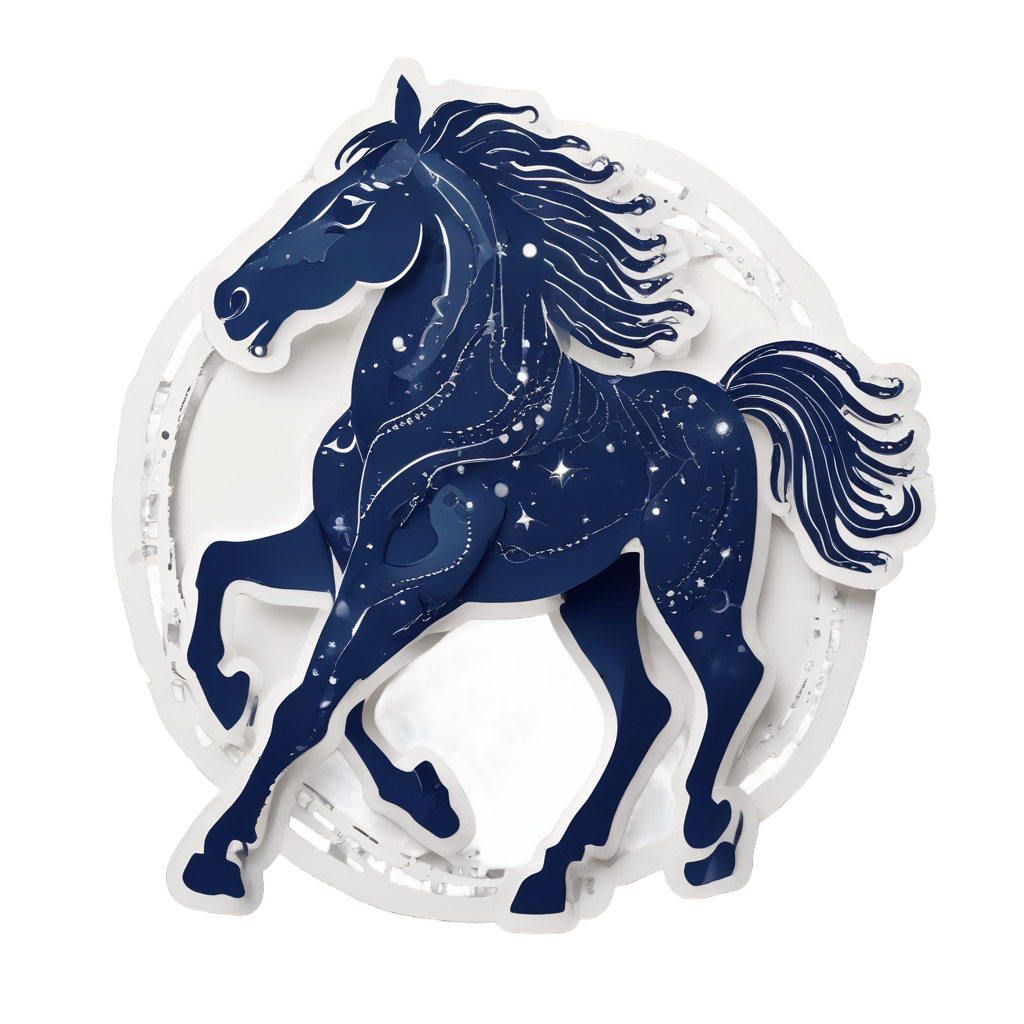 Constellation Gallop — horses stickers