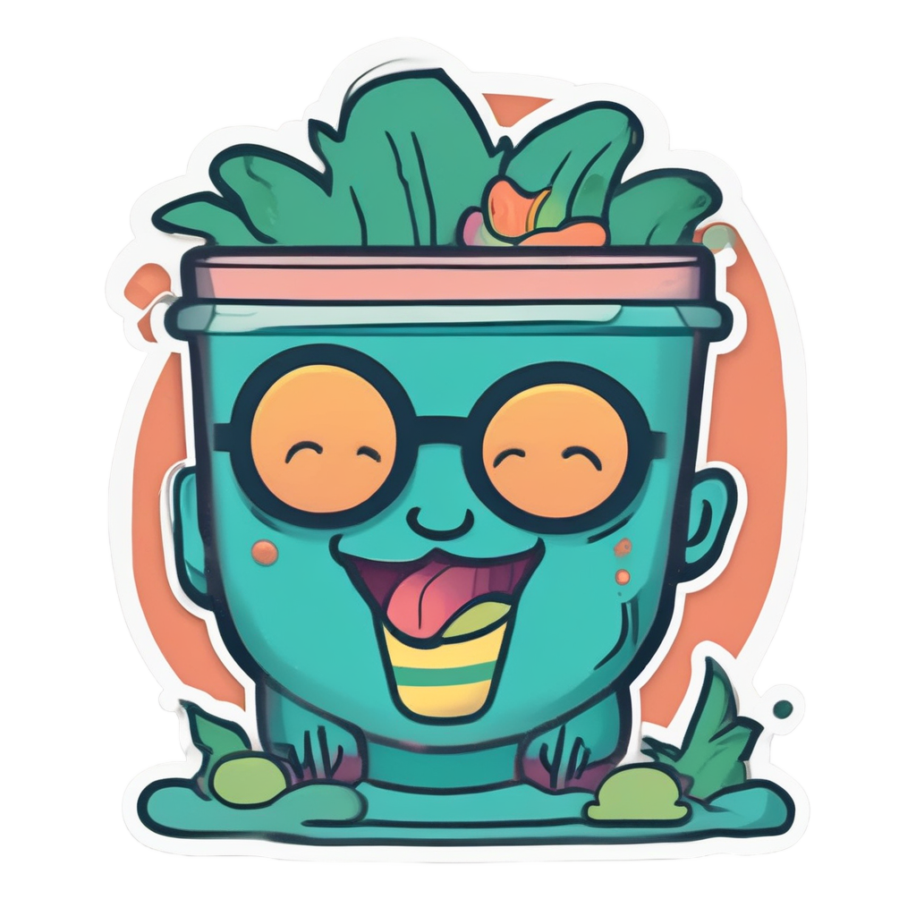 Cool Lagoon Sunglasses Wearing — b-movie stickers
