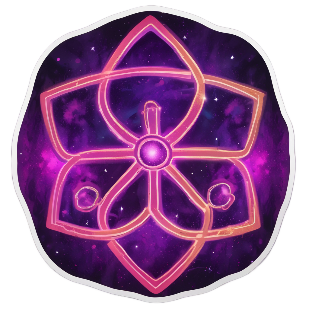 Cosmic Galaxy Radioactive — radioactive stickers