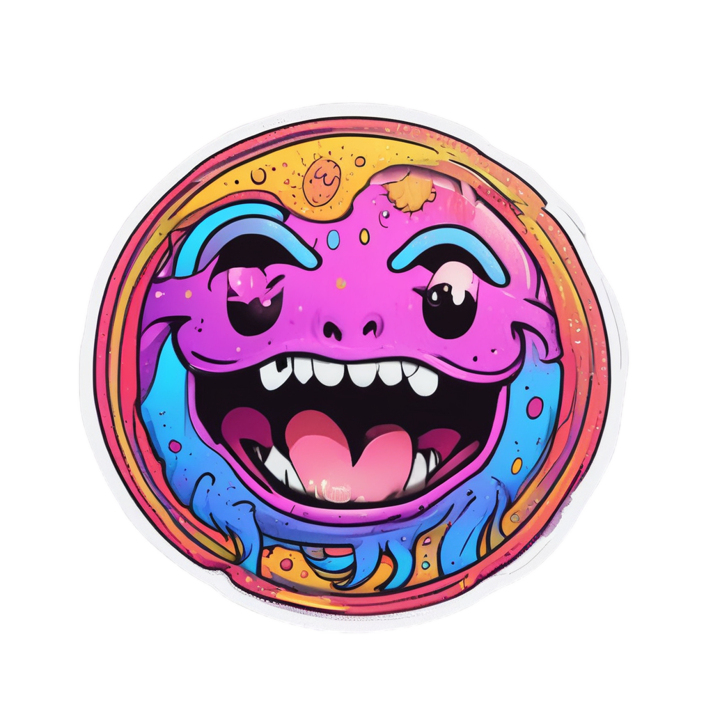 Cosmic Pranksters — celestial nursery stickers