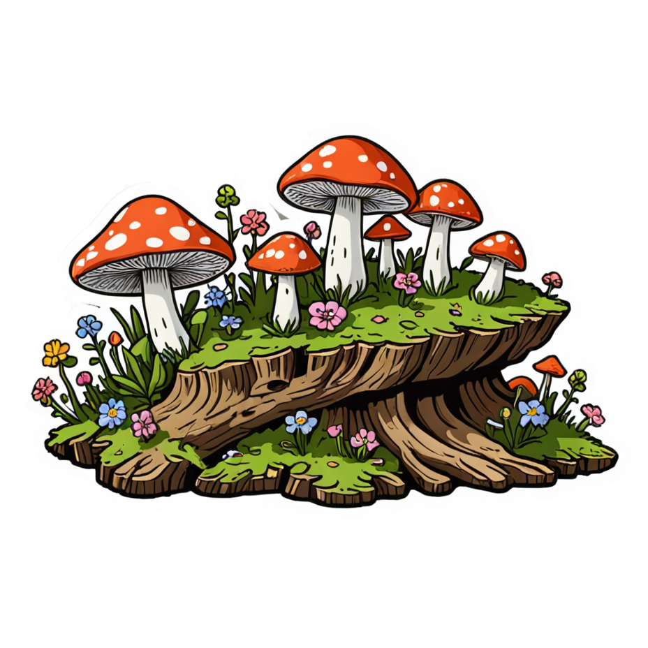 Forest Floor — cottagecore stickers