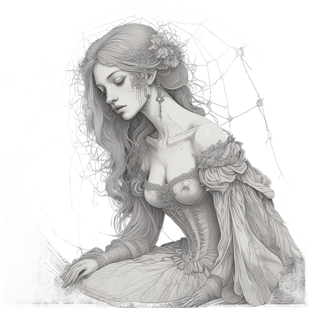Countess of Cobwebs — b-movie stickers