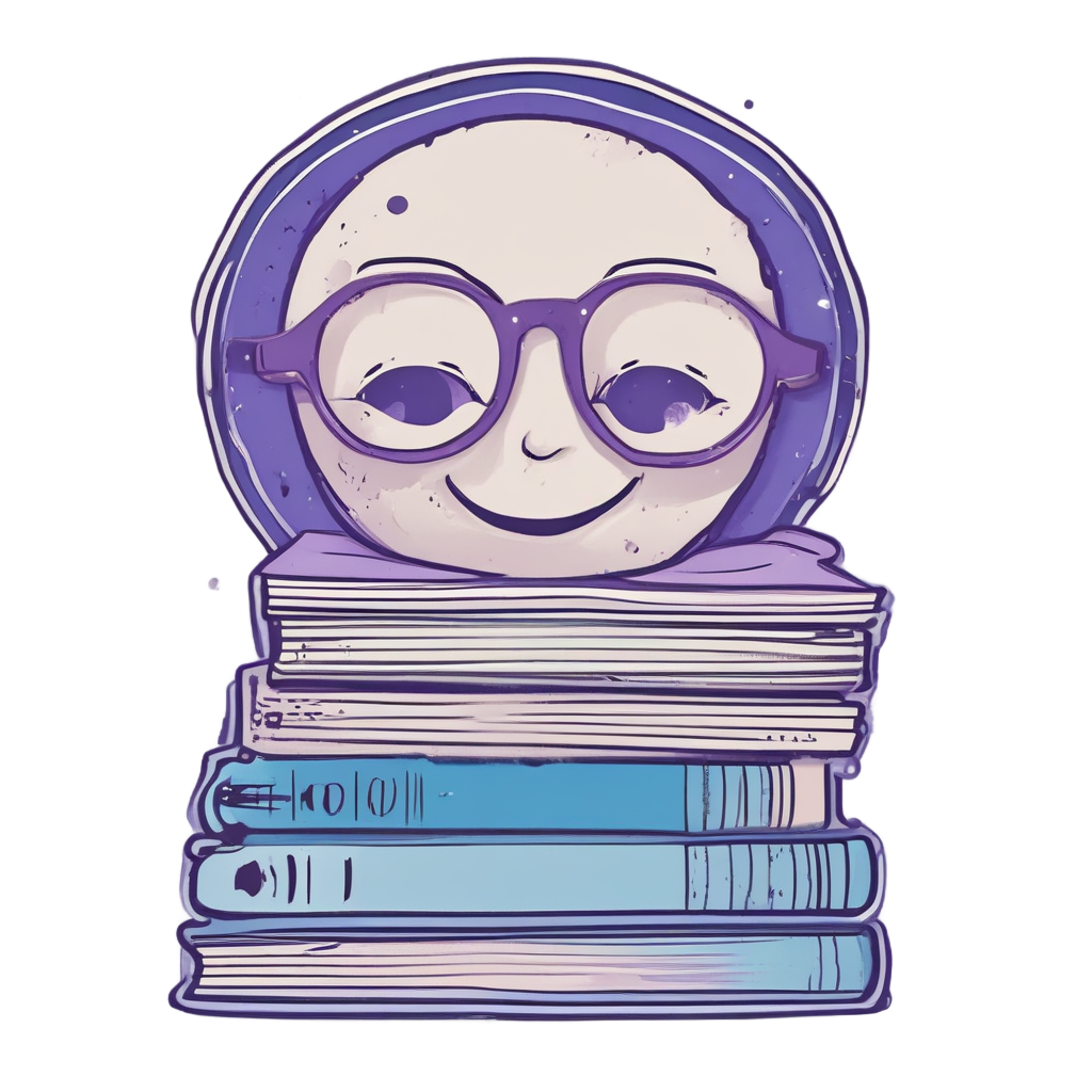 Crescent Moon Reading — celestial nursery stickers