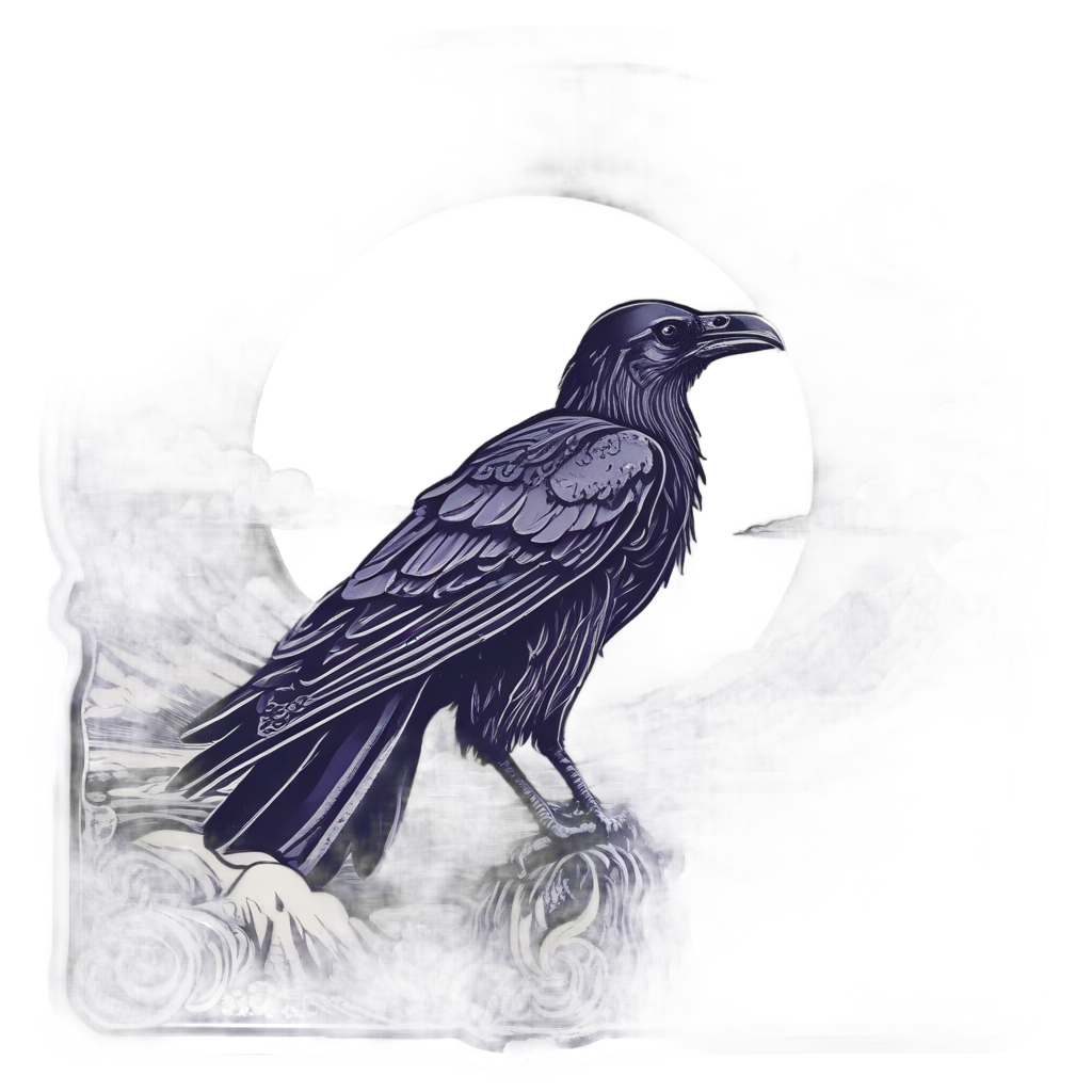 Crescent Moon Skull — reaper skull stickers
