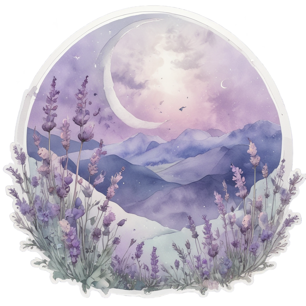 Crescent Moon Smiling — celestial nursery stickers