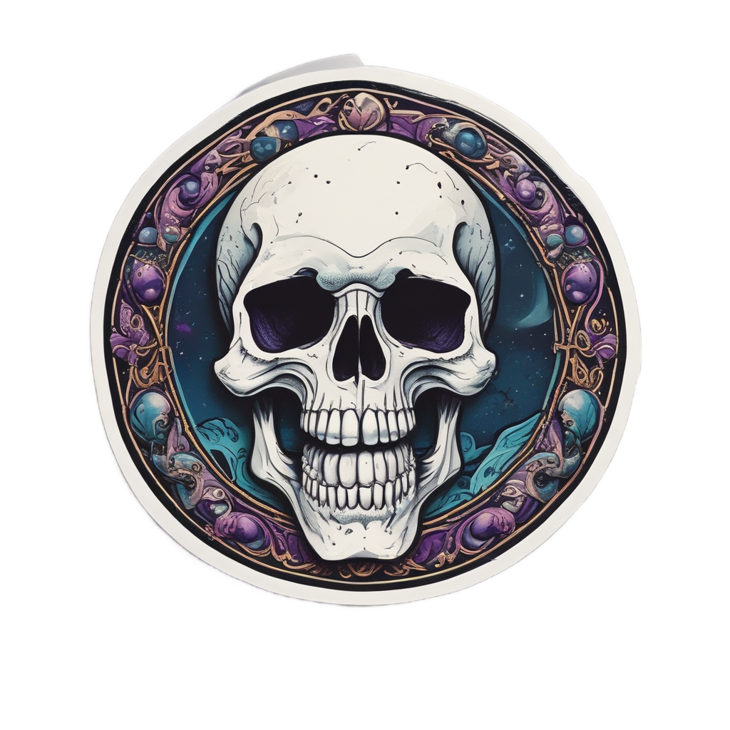 Crescent Serpent Dreamer — moon stickers