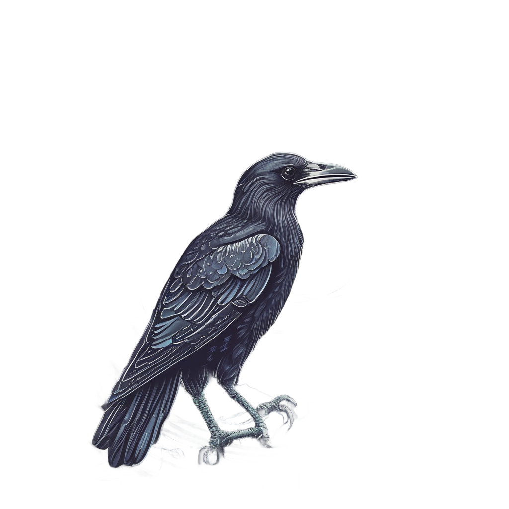 Crow Moon Lantern Carrier — moths & ravens stickers