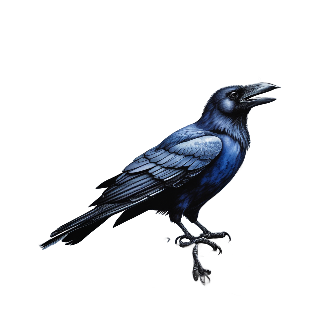 Crow Moon Storm — moths & ravens stickers