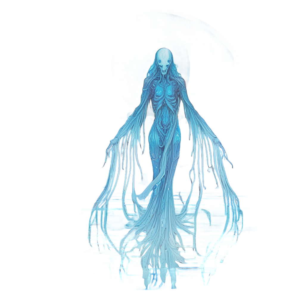 Crying Lagoon Spirit — b-movie stickers