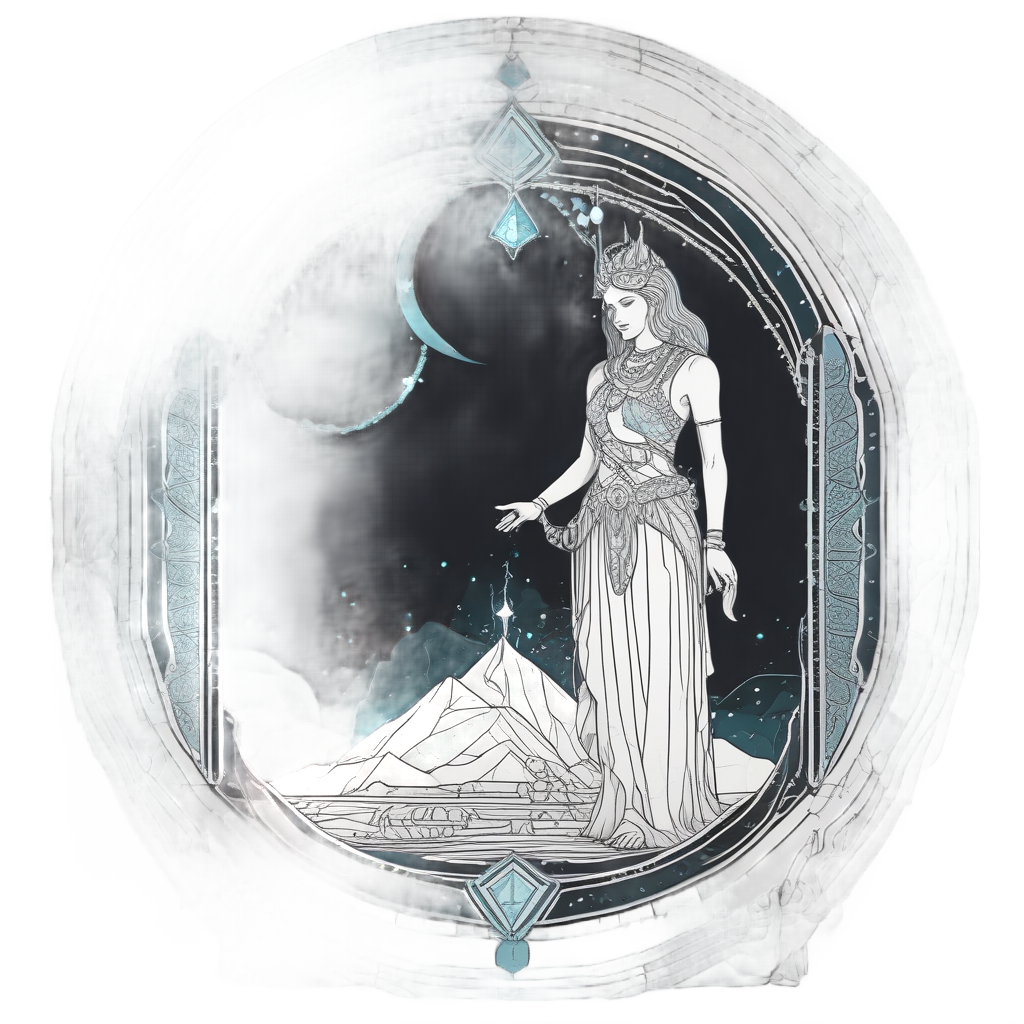 Crystal Arch Guardian — nursery & baby stickers