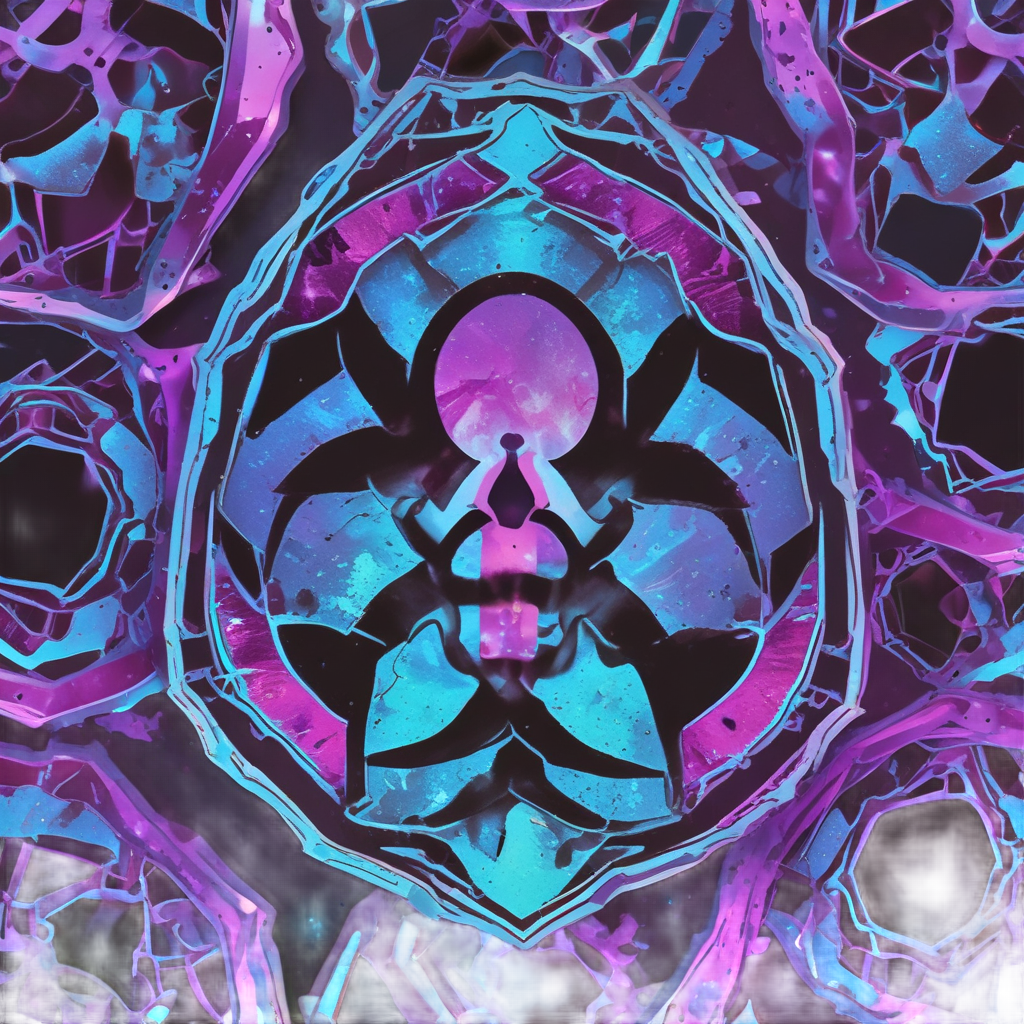 Crystal Biohazard Shard — crystals & healing stickers