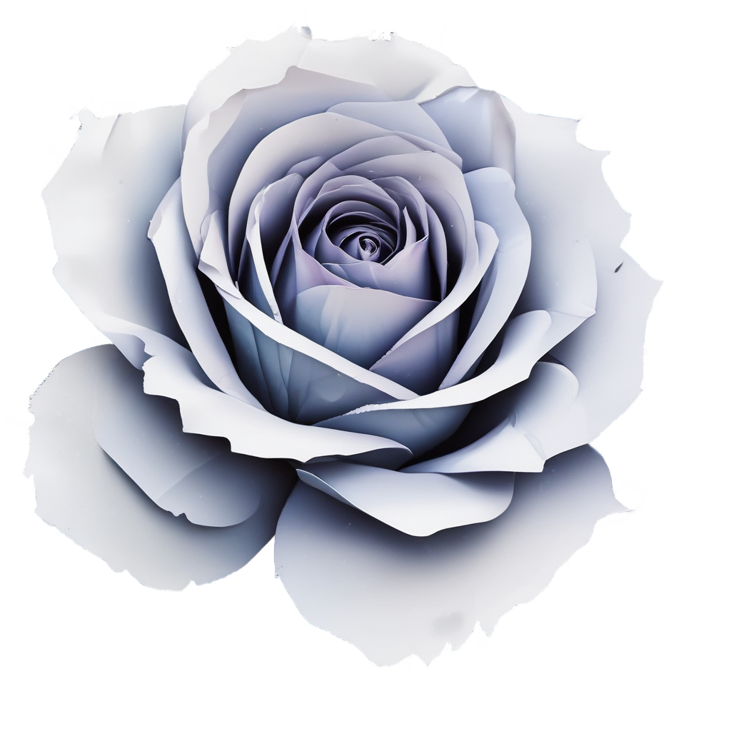 Crystal Rose Shard — gothic botanical stickers