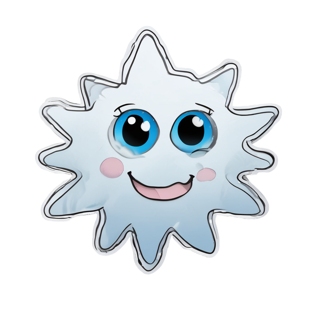 Curious Cloud Peeking — celestial nursery stickers