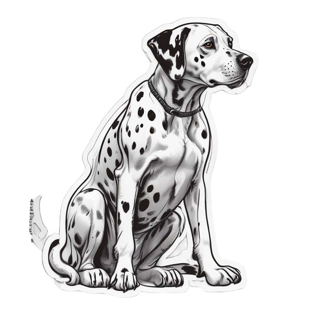 Curious Ear Tilt — dogs stickers