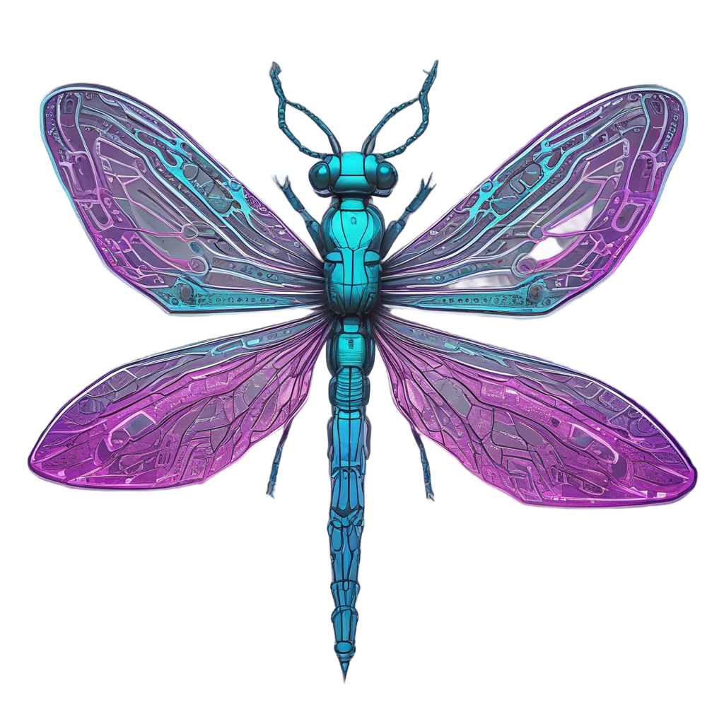 Cyber Circuit Drift — insects stickers