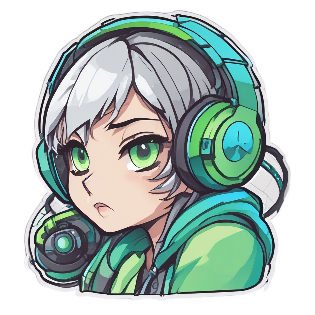 Cyber Trefoil Gamer — gamer stickers