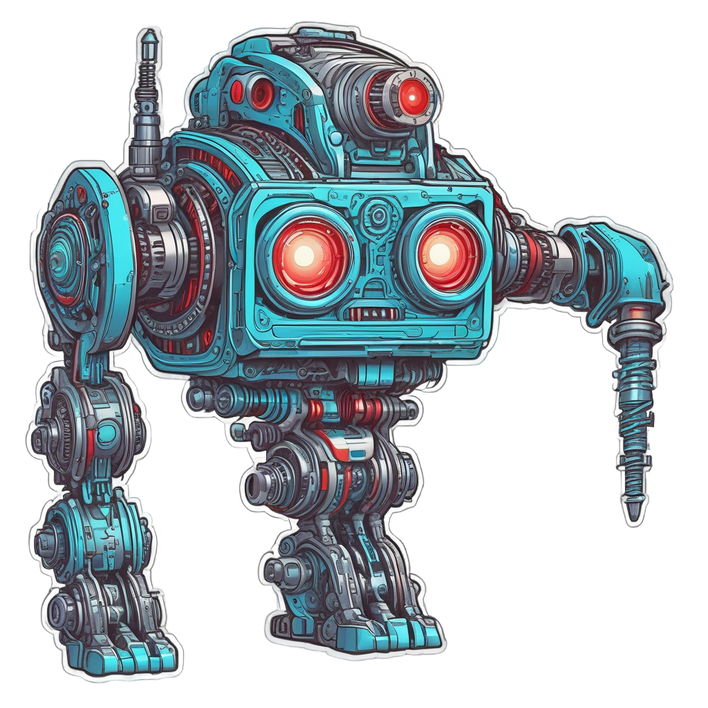 Cyborg Spark Core — garage stickers