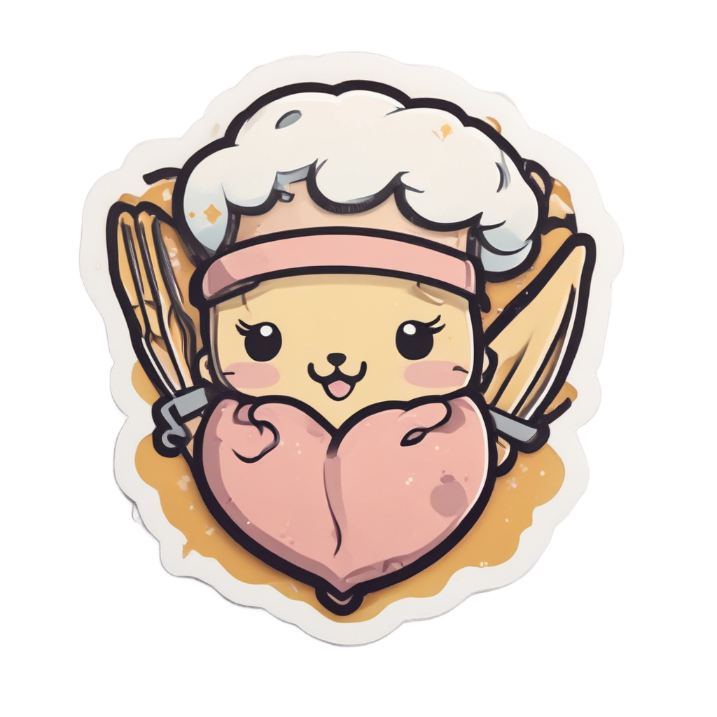 Dagger Heart Baker — snake, dagger & rose stickers