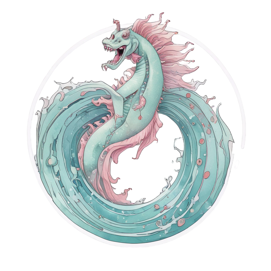 Dancing Lagoon Nymph — b-movie stickers