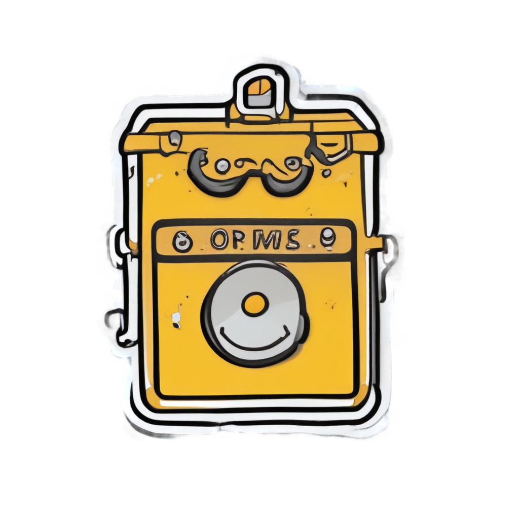 Dancing Oil Can — garage stickers