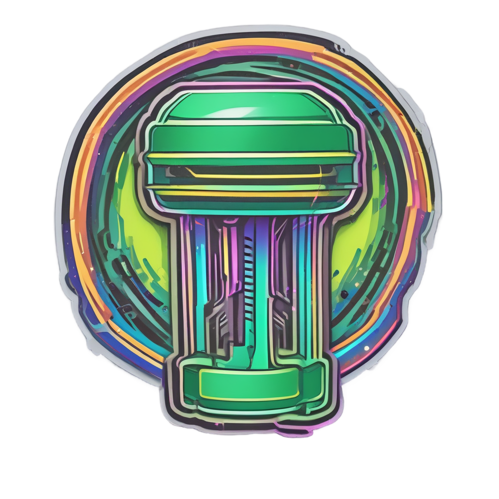 Dancing Piston Groove — garage stickers