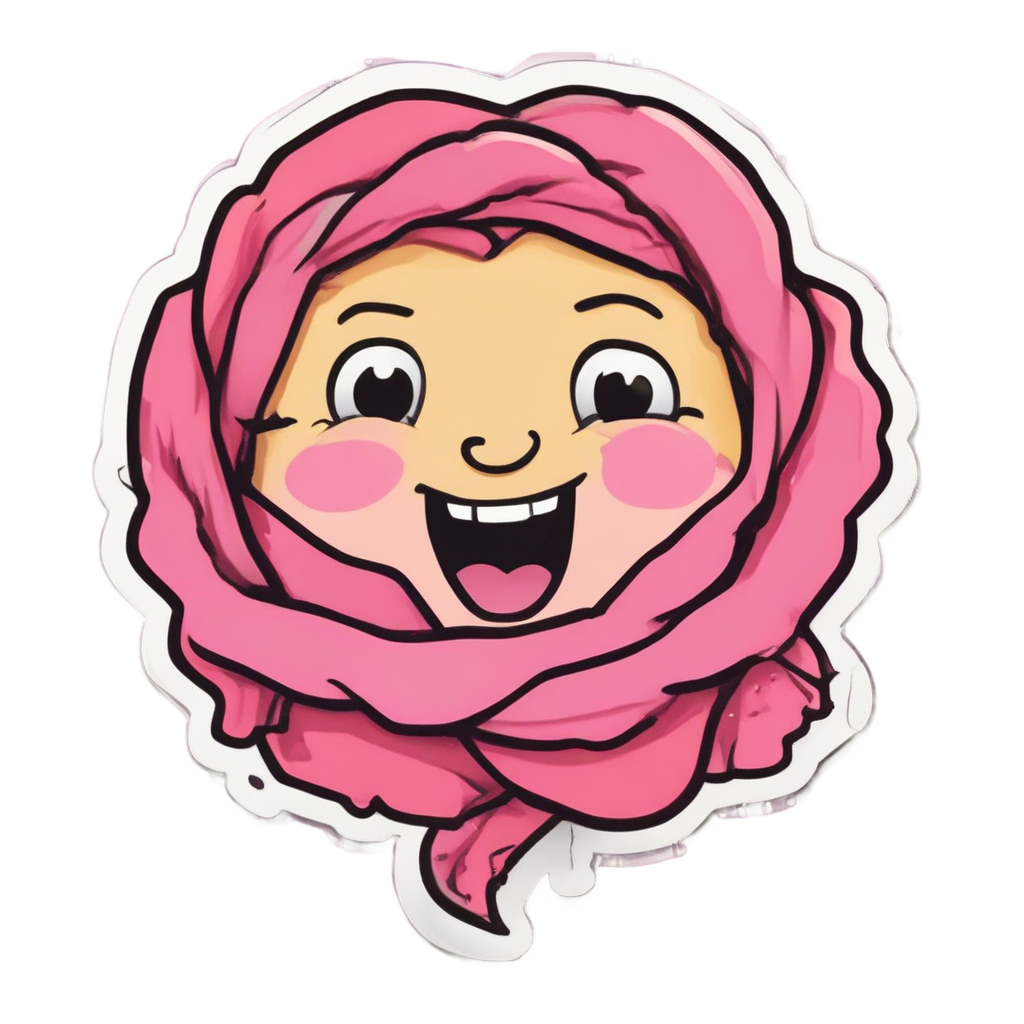 Dancing Rose with Music — music stickers