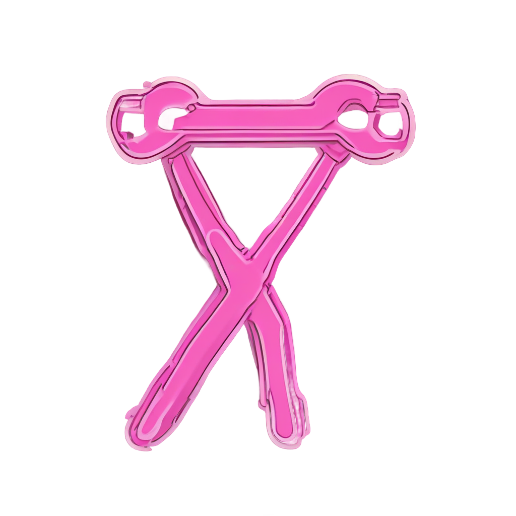 Dancing Wrench Ballet — garage stickers