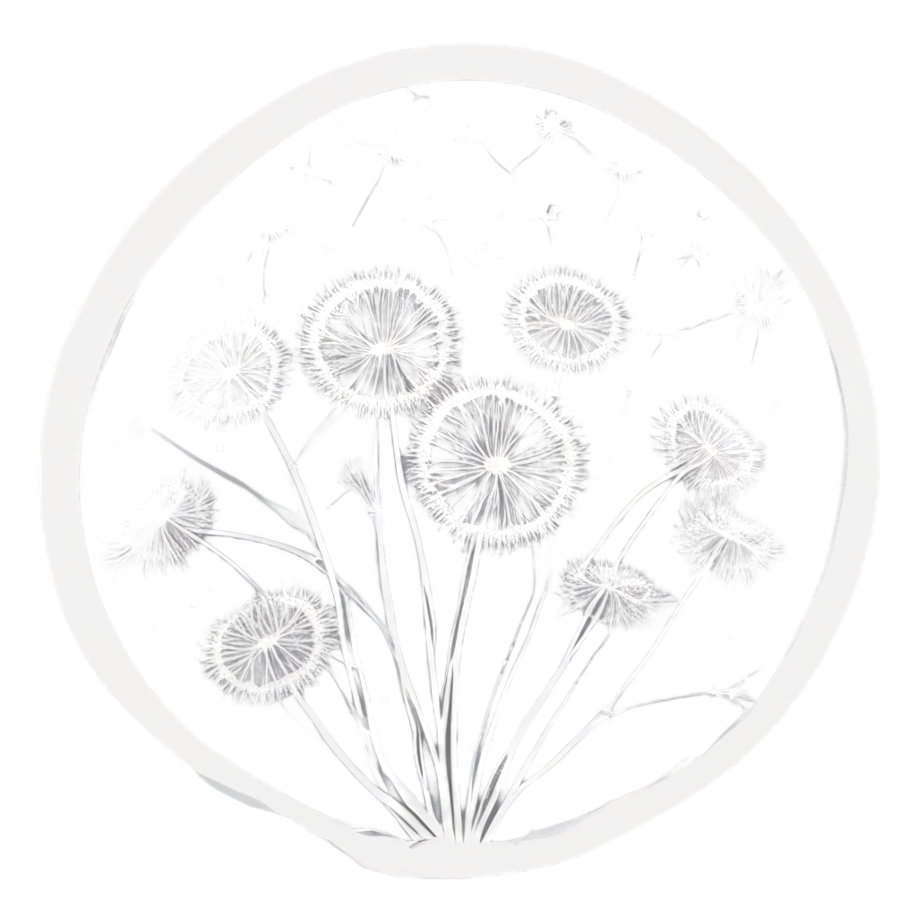 Dandelion Dream Arch — nursery & baby stickers