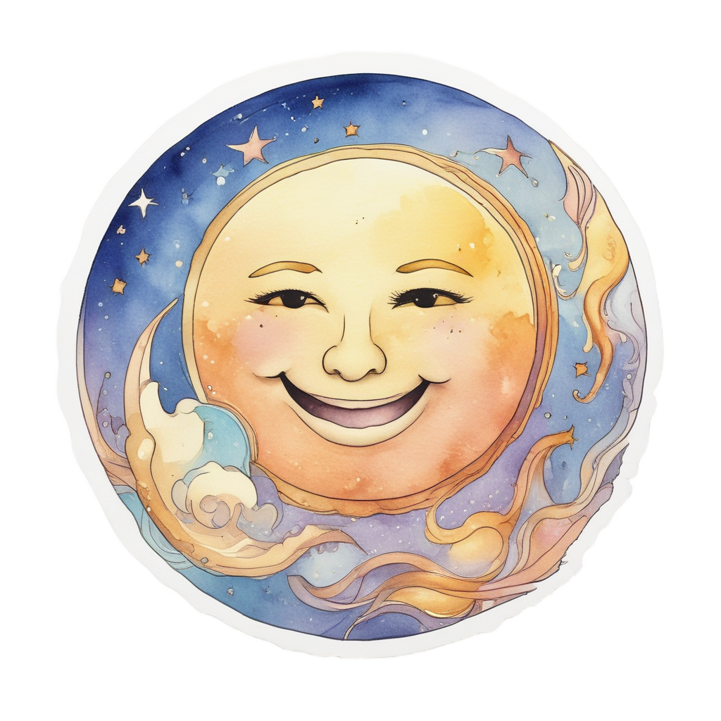Dawn's First Embrace — celestial nursery stickers
