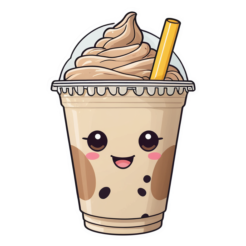 Boba Tea (kawaii) — kawaii stickers
