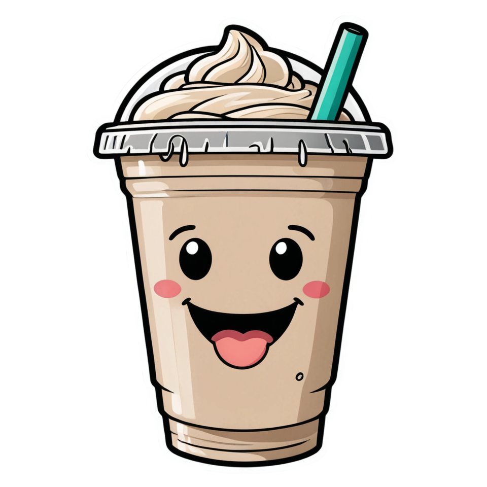 Boba Tea (tattoo) — dessert stickers