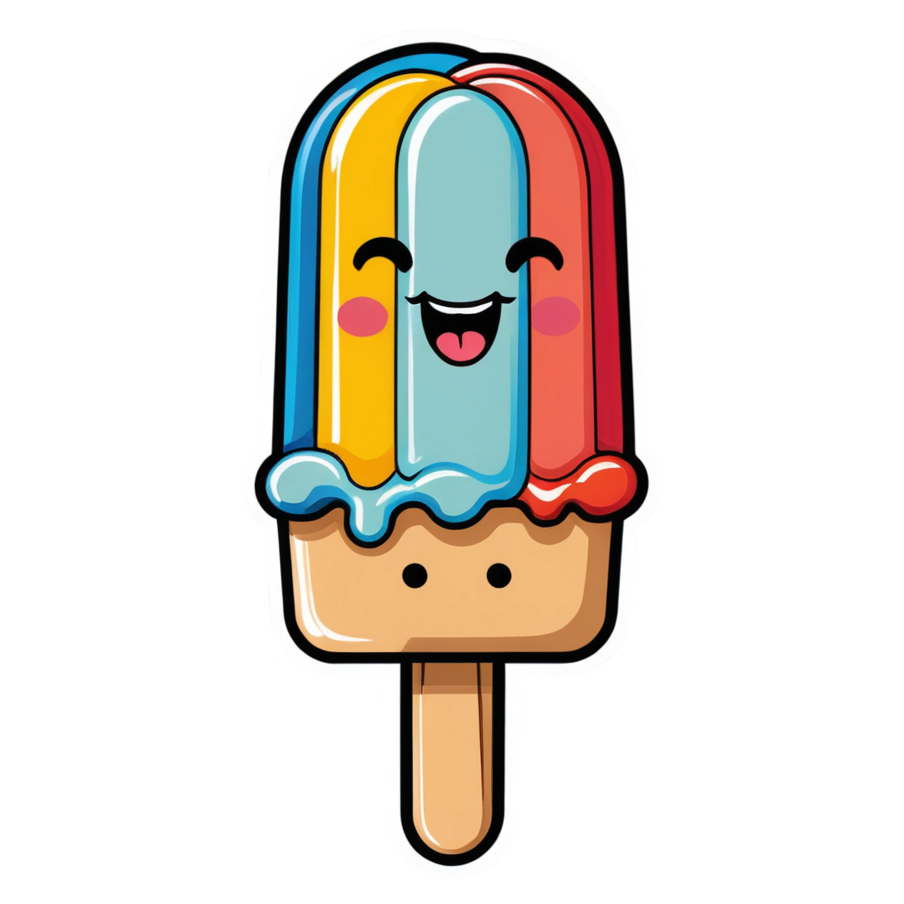 Popsicle (tattoo) — dessert stickers